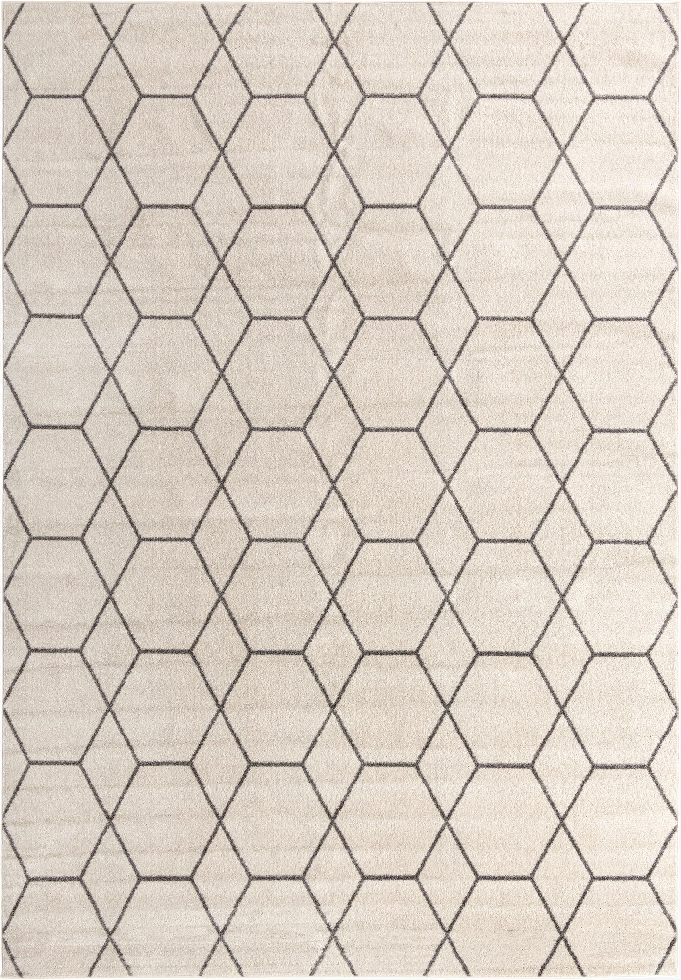  10' x 14' Lattice Frieze Rug