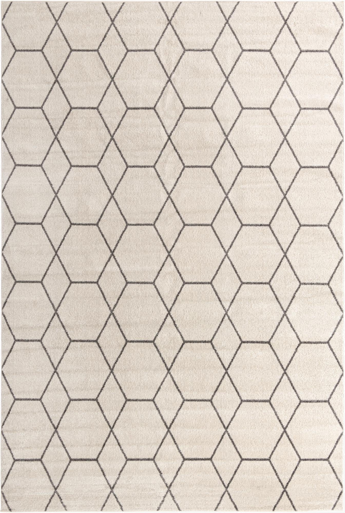  4' x 6' Lattice Frieze Rug