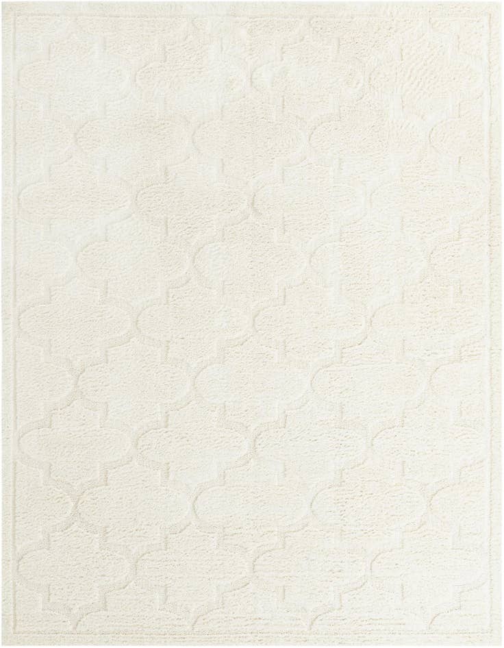 Detail image of  9' x 12' 2 Lattice Shag Rug