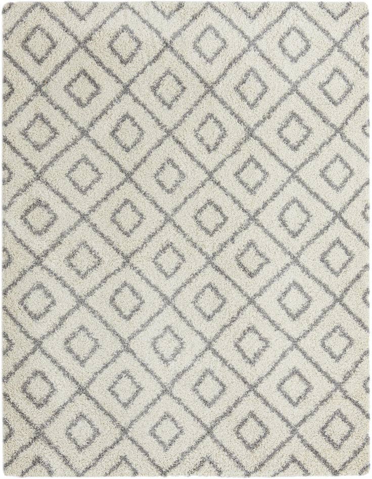 Detail image of 7' 10 x 10' Lattice Shag Rug