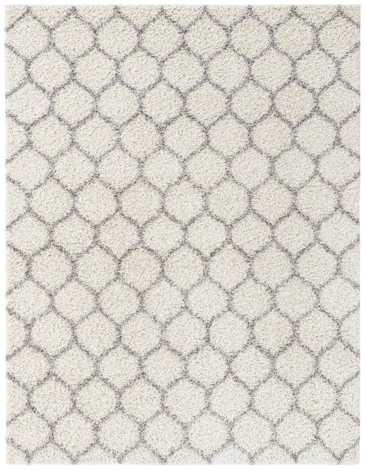 Detail image of  7' 10 x 10' Lattice Shag Rug