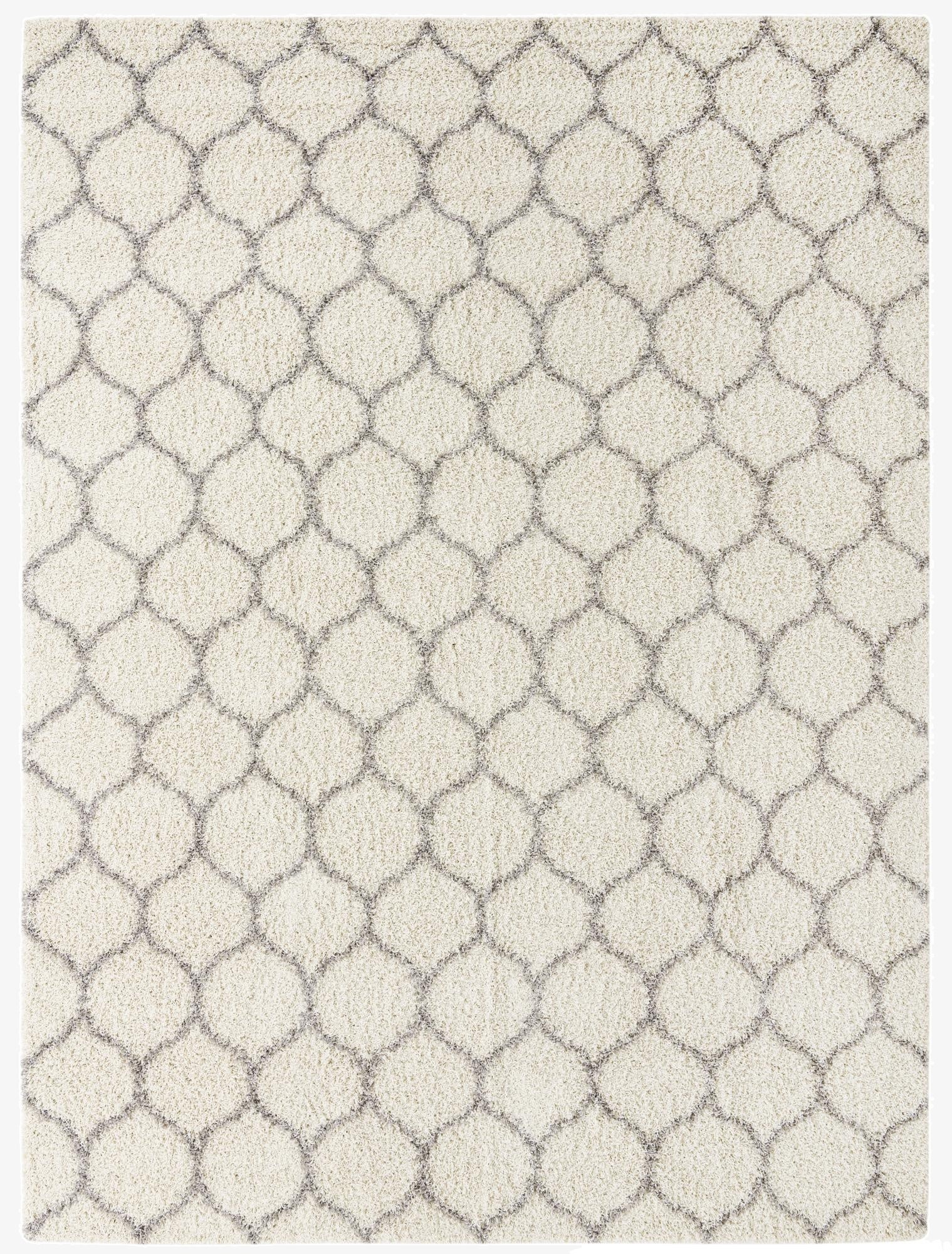  10' 8 x 14' Lattice Shag Rug