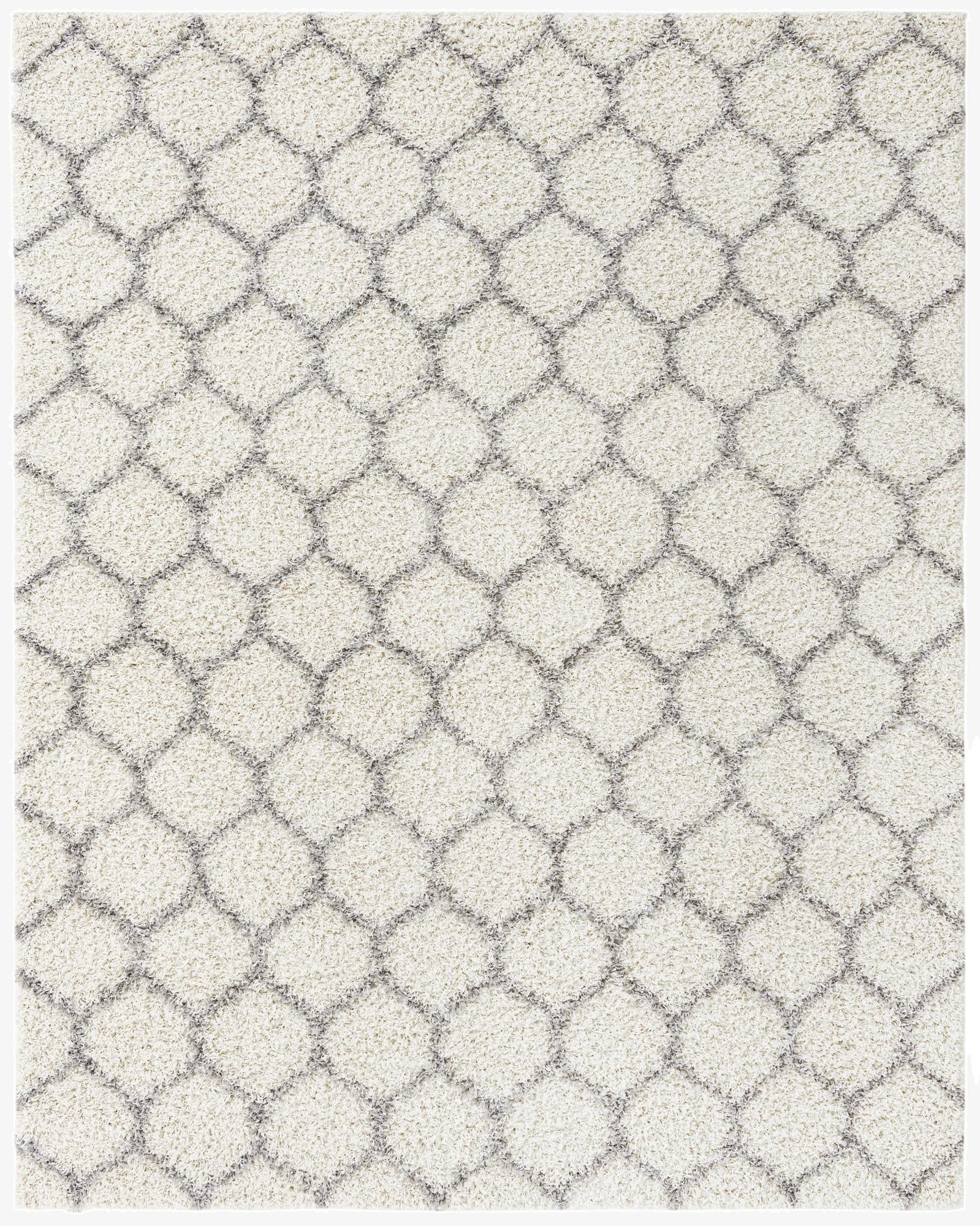  7' 10 x 10' Lattice Shag Rug