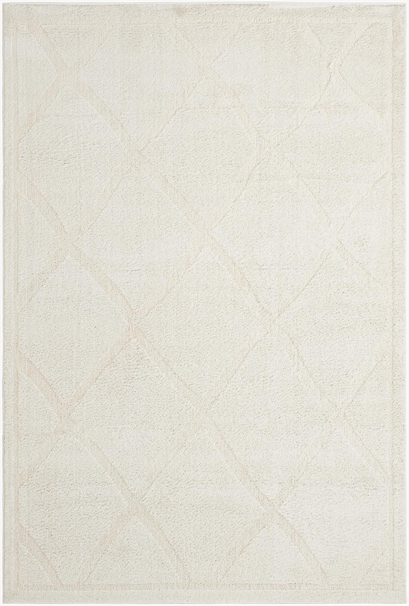  7' x 10' Lattice Shag Rug