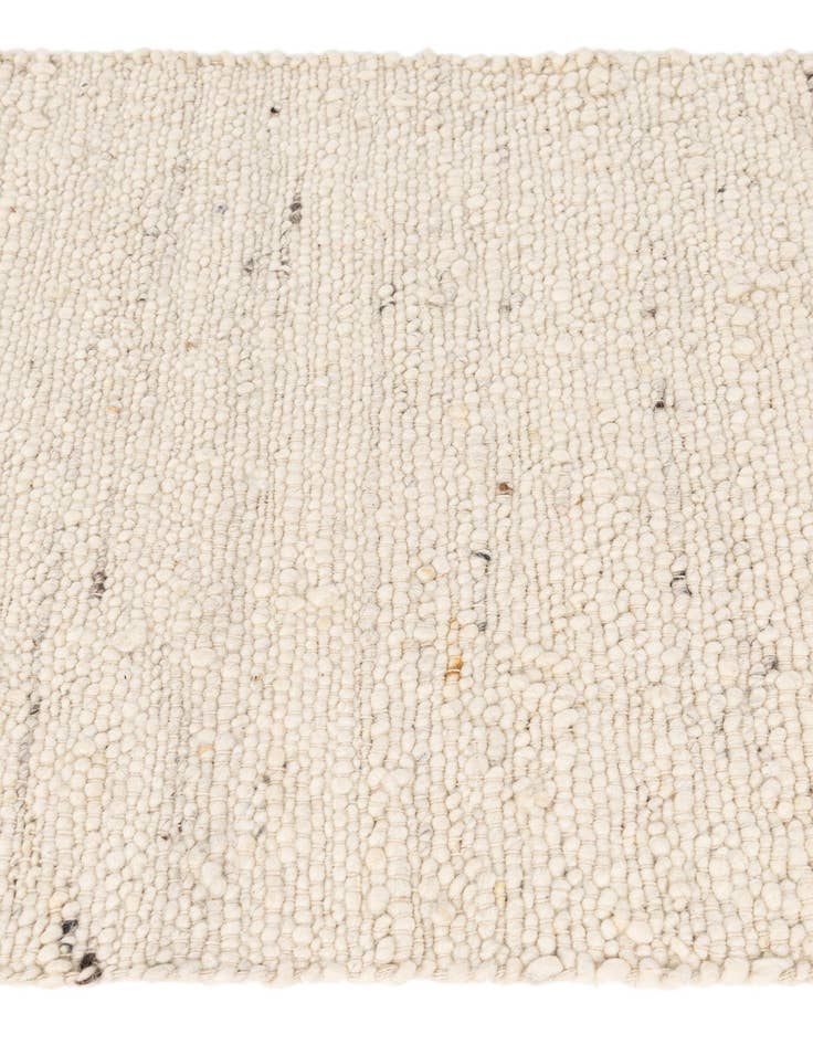 Detail image of 2' 3 x 3' 2 Hand Woven Lattice Wool Rug