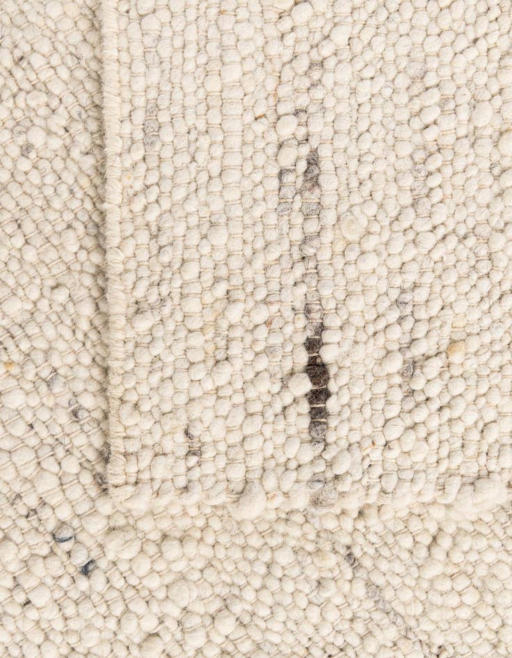 Detail image of 2' 3 x 3' 2 Hand Woven Lattice Wool Rug