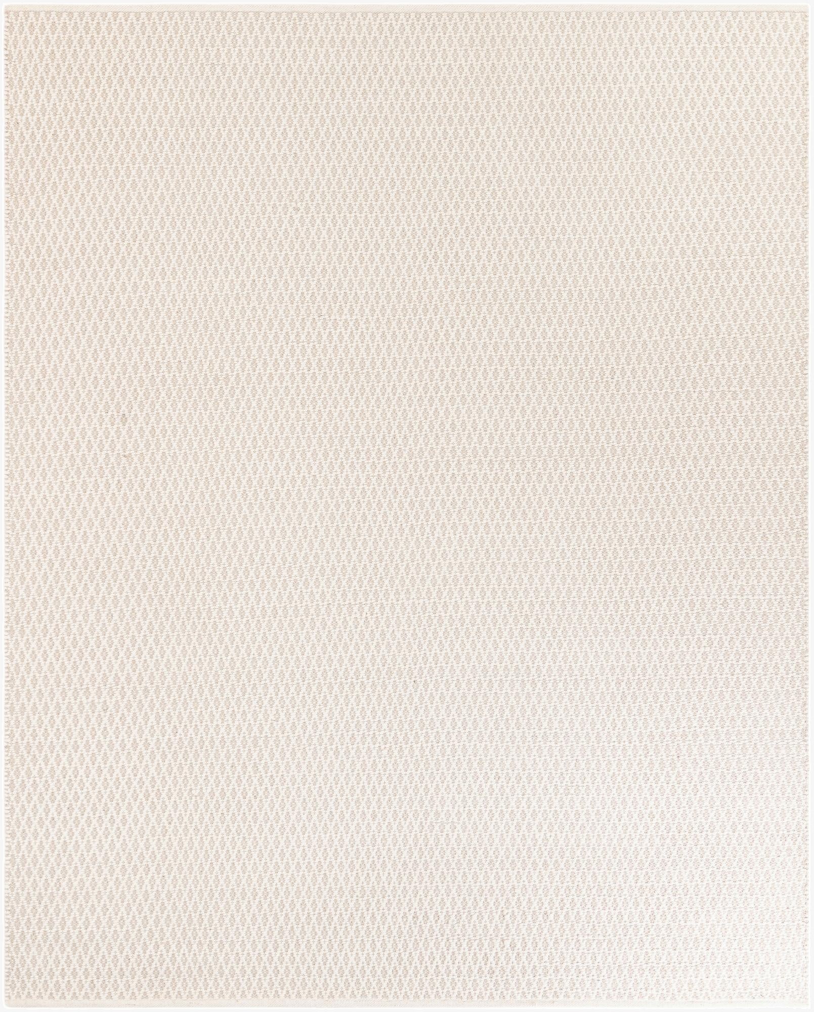 Primary image  7' 10 x 10'  Hand Woven Lattice Wool Rug