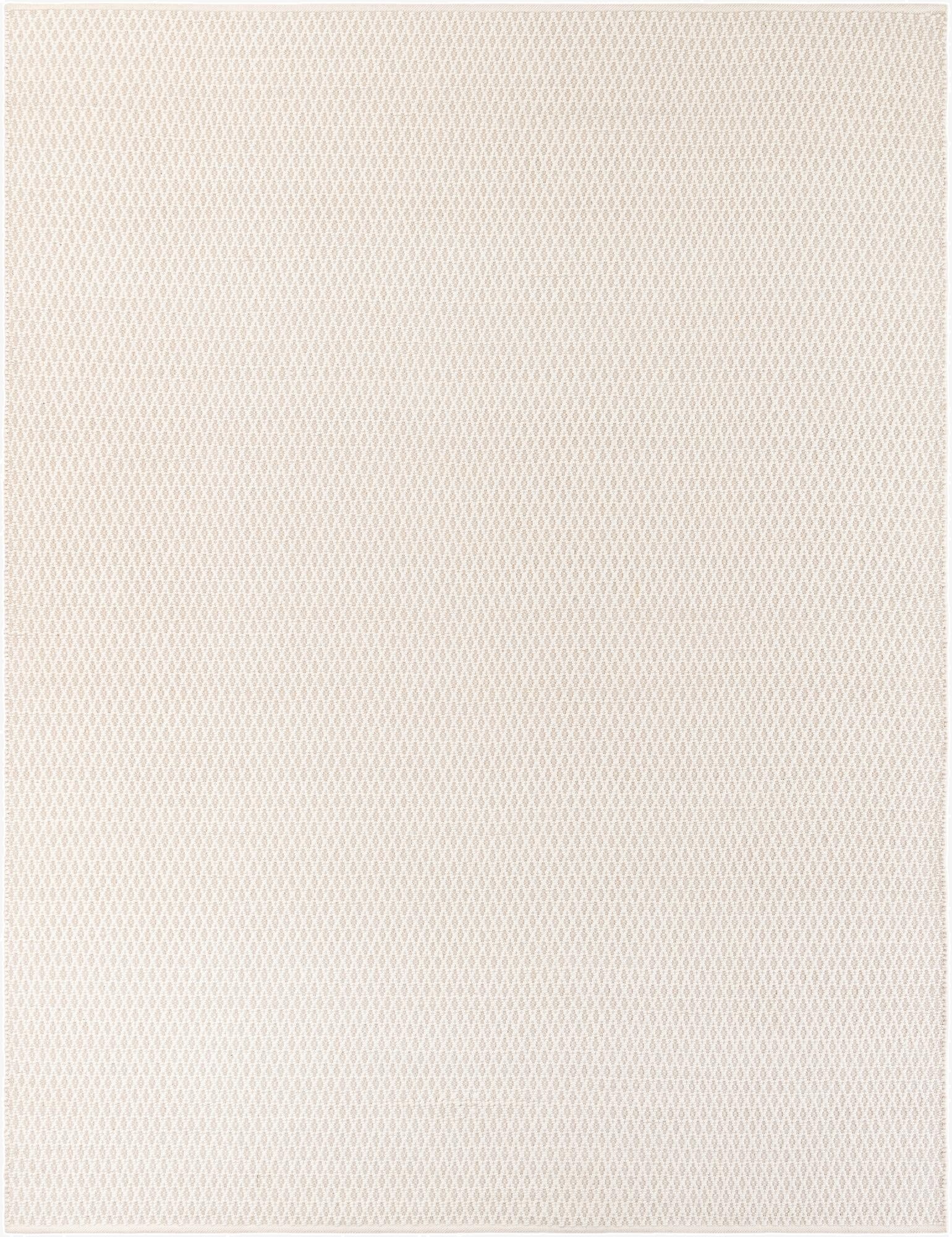 Primary image  9' x 12'  Hand Woven Lattice Wool Rug