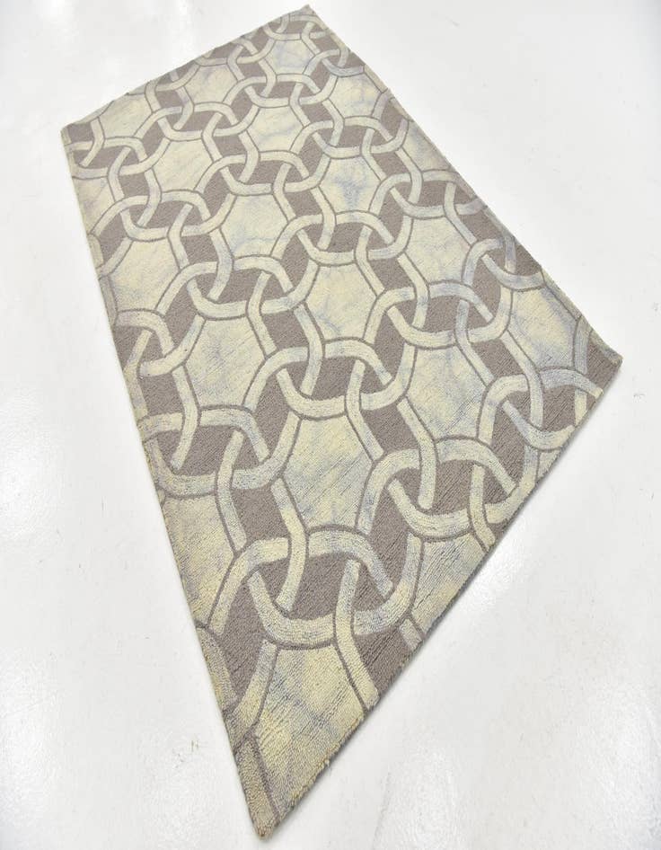 Detail image of  5' 4 x 7' 6 Luna Wool Rug