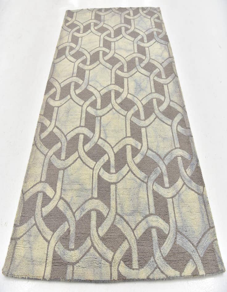 Detail image of  5' 4 x 7' 6 Luna Wool Rug