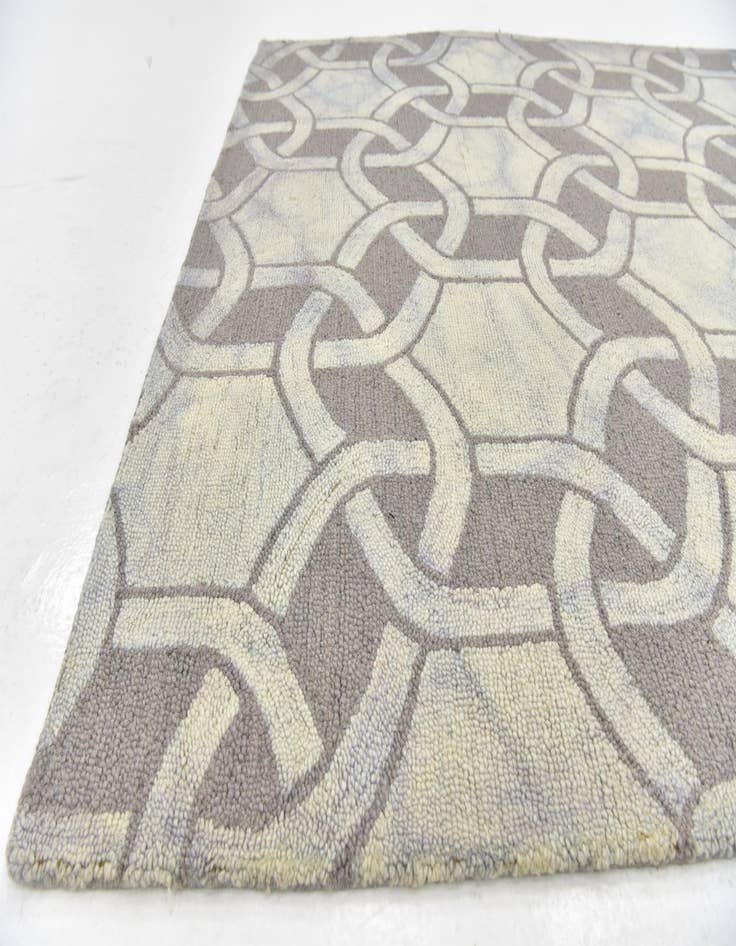 Detail image of  5' 4 x 7' 6 Luna Wool Rug