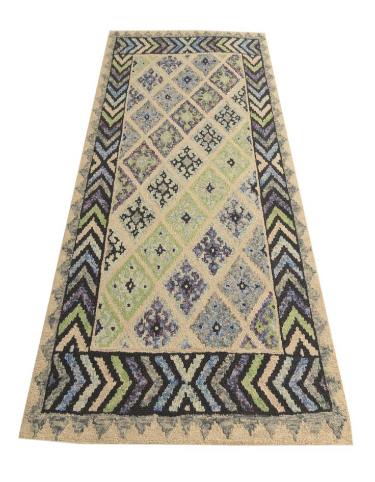 Detail image of  5' x 7' 5 Luna Wool Rug