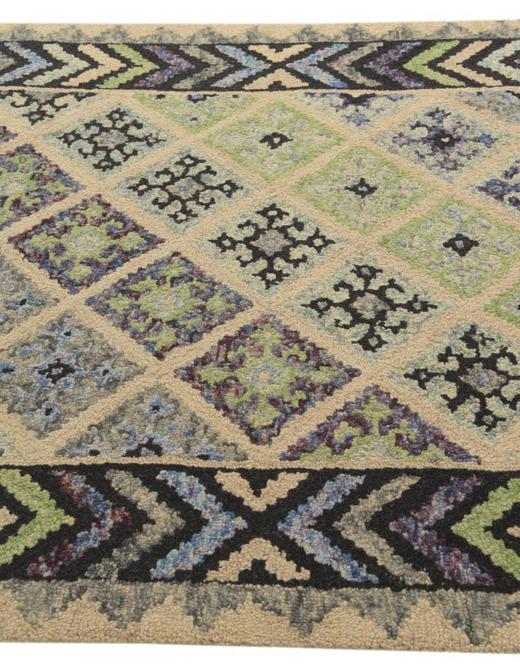 Detail image of  5' x 7' 5 Luna Wool Rug