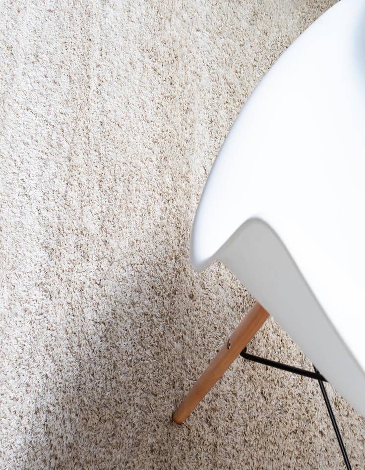 Detail image of  3' 3 x 5' 3 Luxury Solid Shag Rug