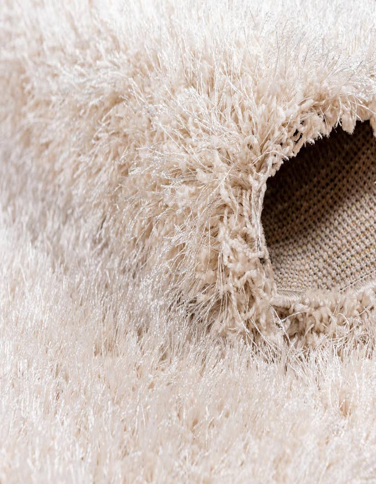 Detail image of  3' 3 x 5' 3 Luxury Solid Shag Rug