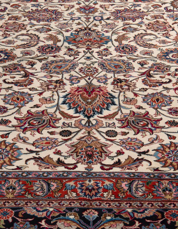 Detail image of  16' 3 x 25' 10  Hand Knotted Mashad Persian Rug