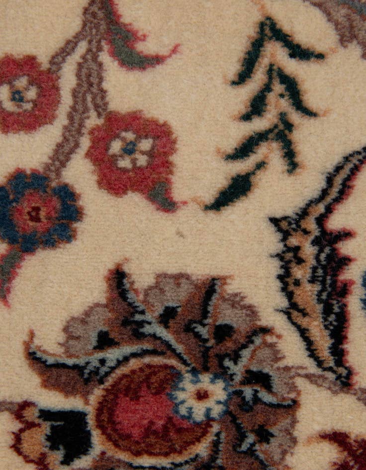 Detail image of  10' x 14' 3  Hand Knotted Mashad Persian Wool Rug