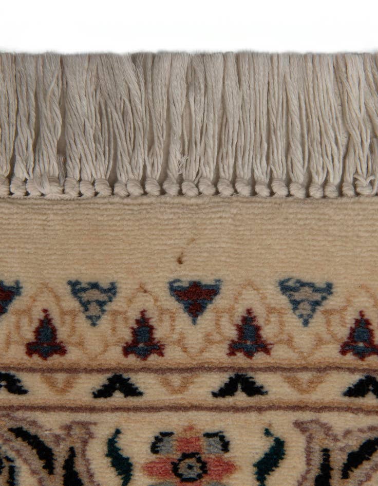 Detail image of  10' x 14' 3  Hand Knotted Mashad Persian Wool Rug