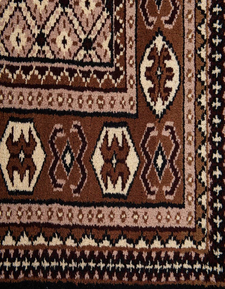 Detail image of  6' 7 x 10'  Hand Knotted Memeih Wool Rug