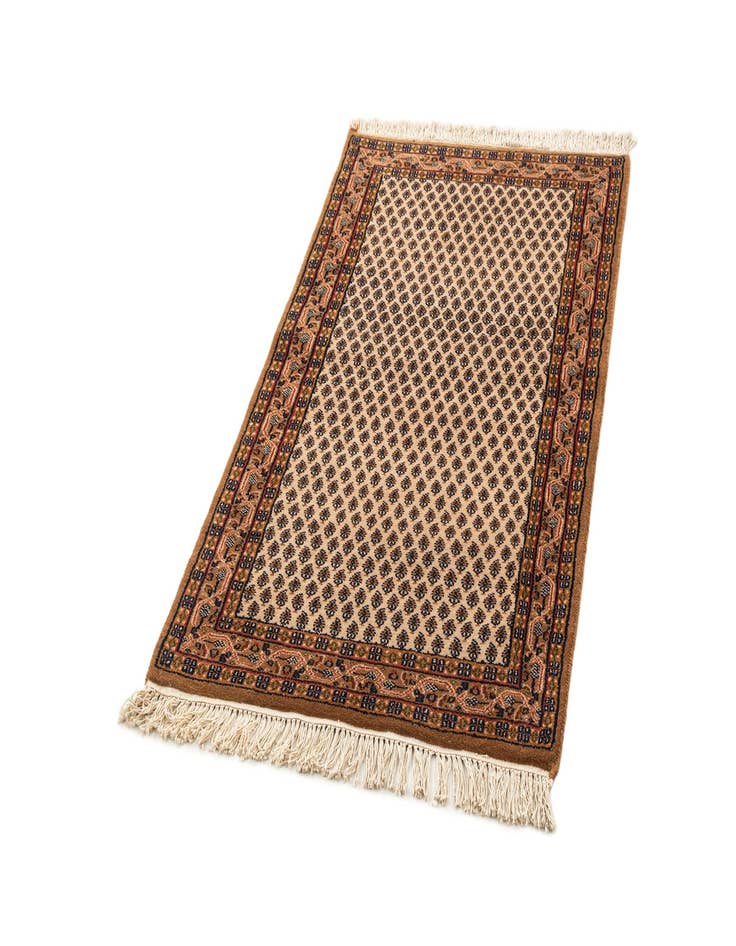 Detail image of  3' 1 x 5' 3  Hand Knotted Mir Wool Rug