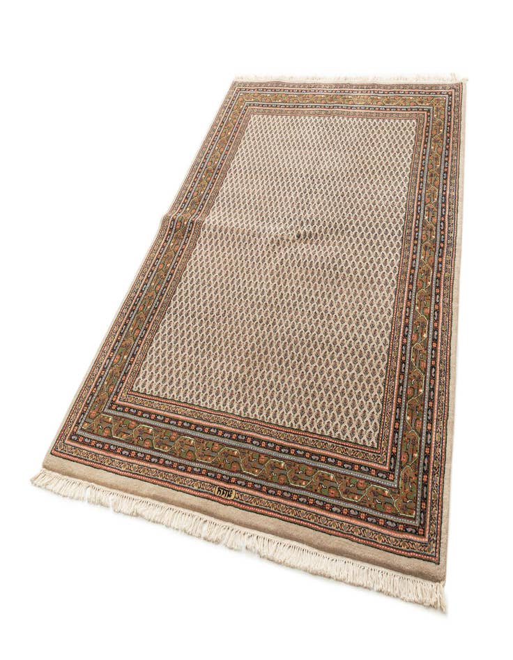 Detail image of  5' 7 x 7' 10  Hand Knotted Mir Wool Rug