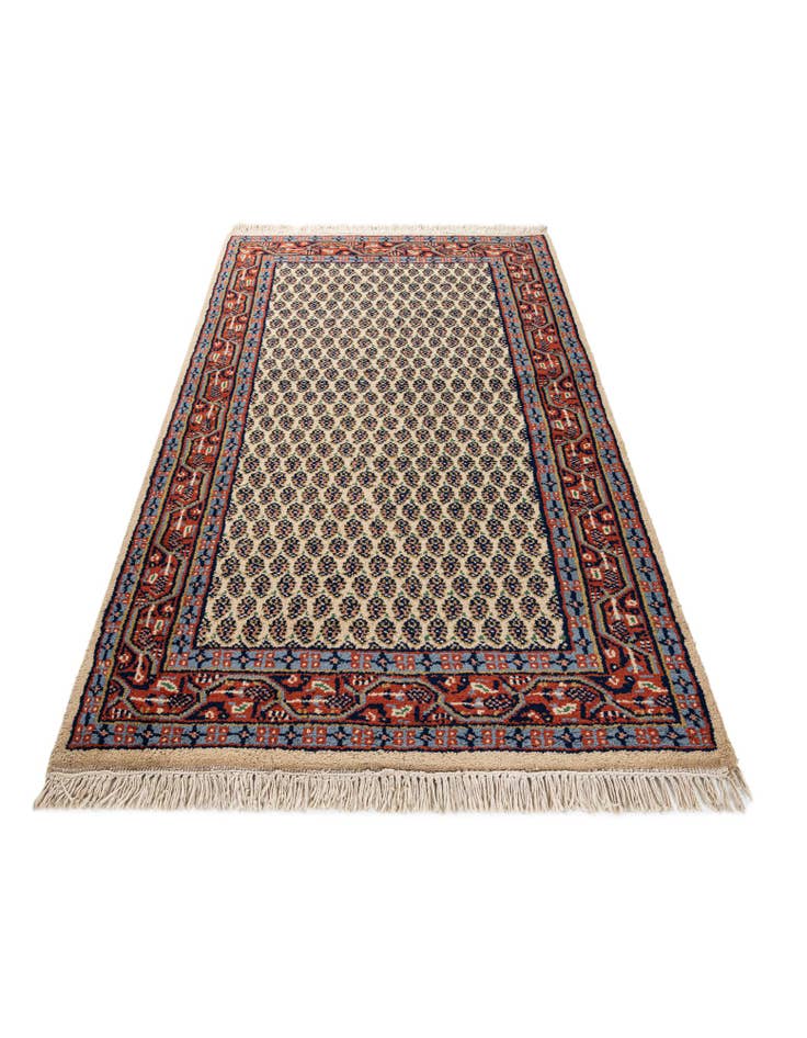 Detail image of  3' 1 x 5' 5  Hand Knotted Mir Wool Rug