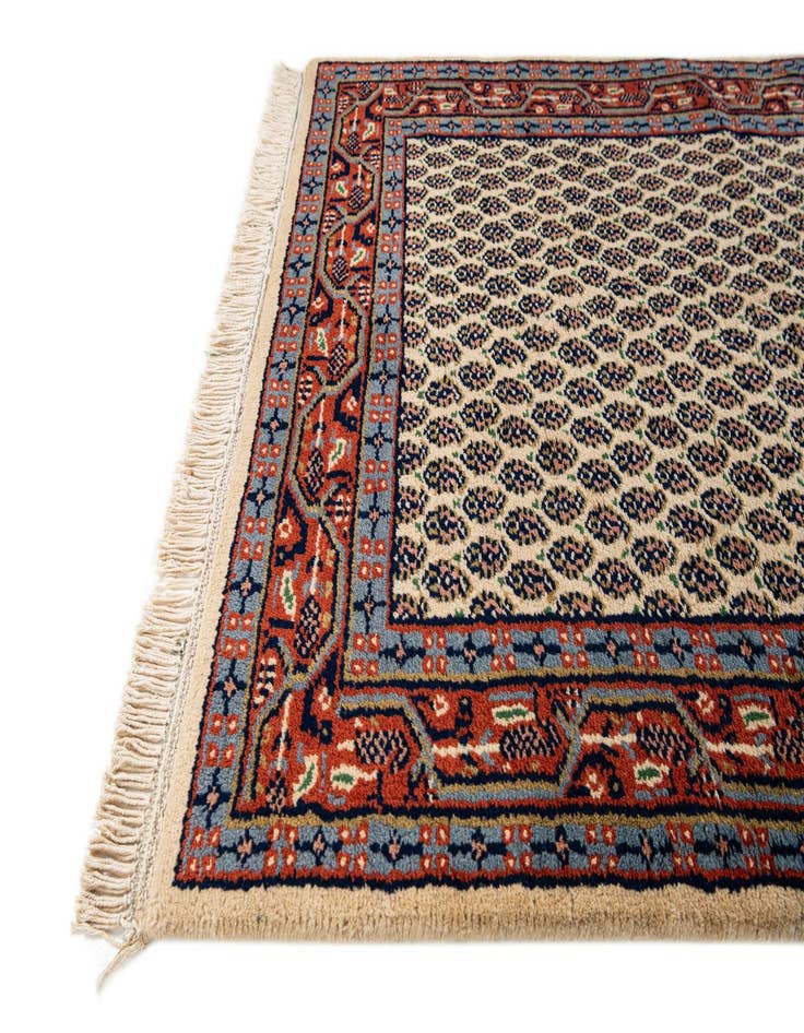 Detail image of  3' 1 x 5' 5  Hand Knotted Mir Wool Rug