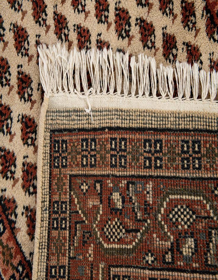 Detail image of  3' x 5' 4  Hand Knotted Mir Wool Rug