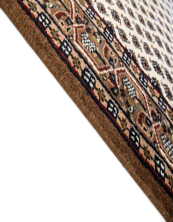 Detail image of  3' 1 x 5' 4  Hand Knotted Mir Wool Rug