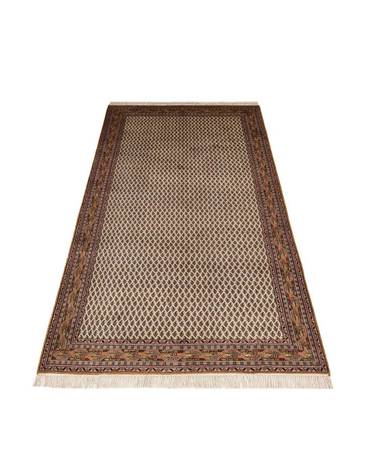 Detail image of  5' 6 x 10' 3  Hand Knotted Mir Wool Rug