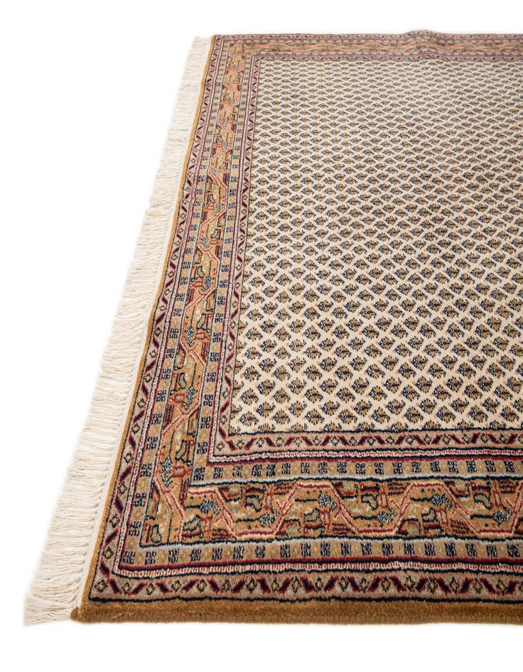 Detail image of  5' 6 x 10' 3  Hand Knotted Mir Wool Rug