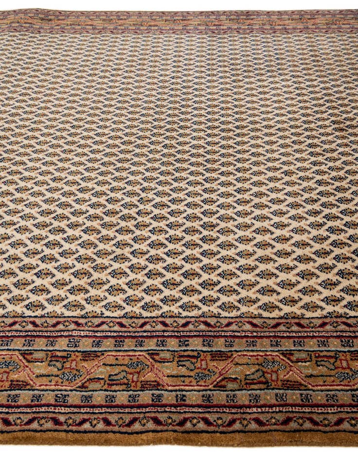 Detail image of  5' 6 x 10' 3  Hand Knotted Mir Wool Rug