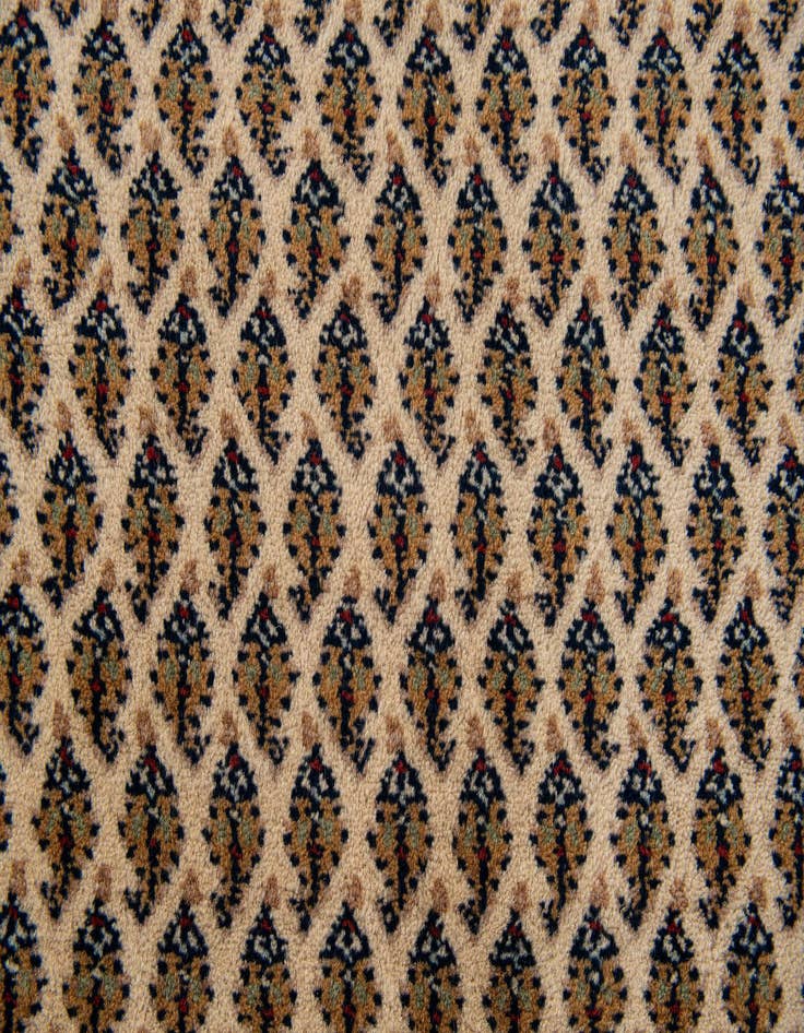 Detail image of  5' 6 x 10' 3  Hand Knotted Mir Wool Rug