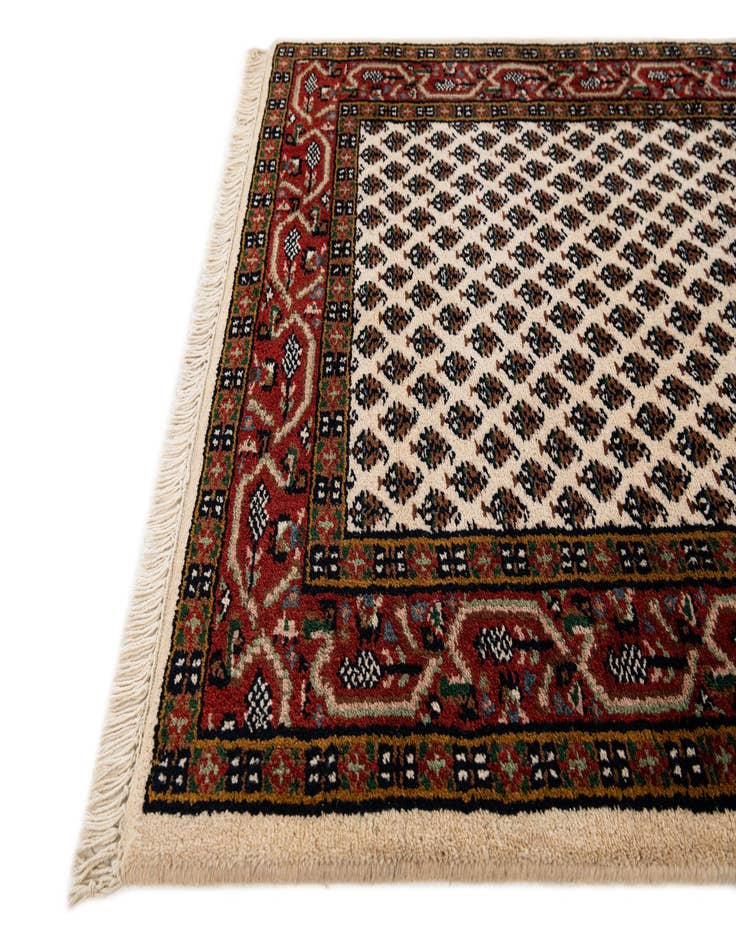 Detail image of  3' x 5' 4  Hand Knotted Mir Wool Rug