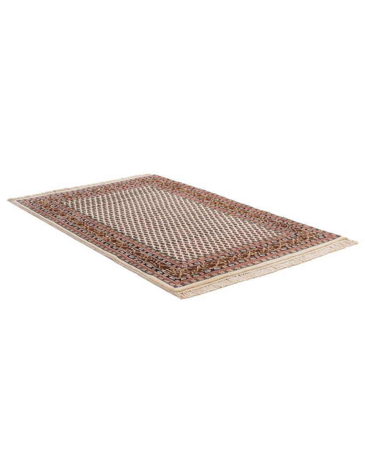 Detail image of  3' 11 x 5' 11  Hand Knotted Mir Wool Rug