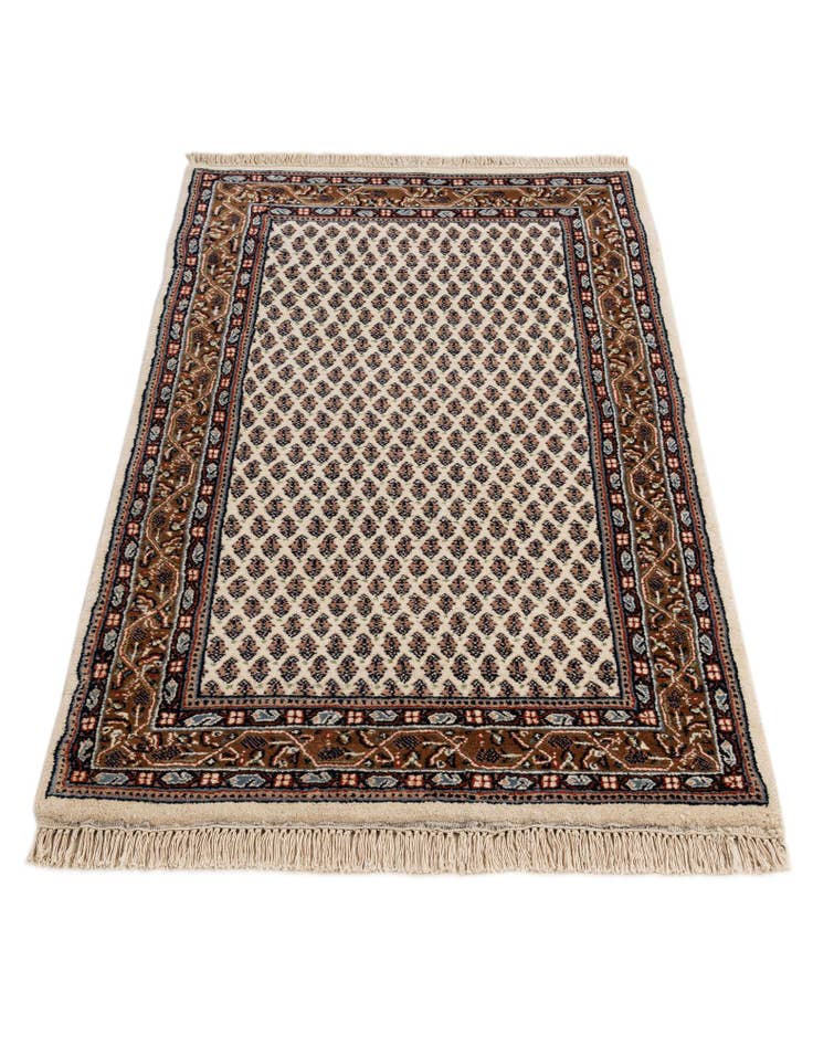 Detail image of  2' 8 x 5' 2  Hand Knotted Mir Wool Rug