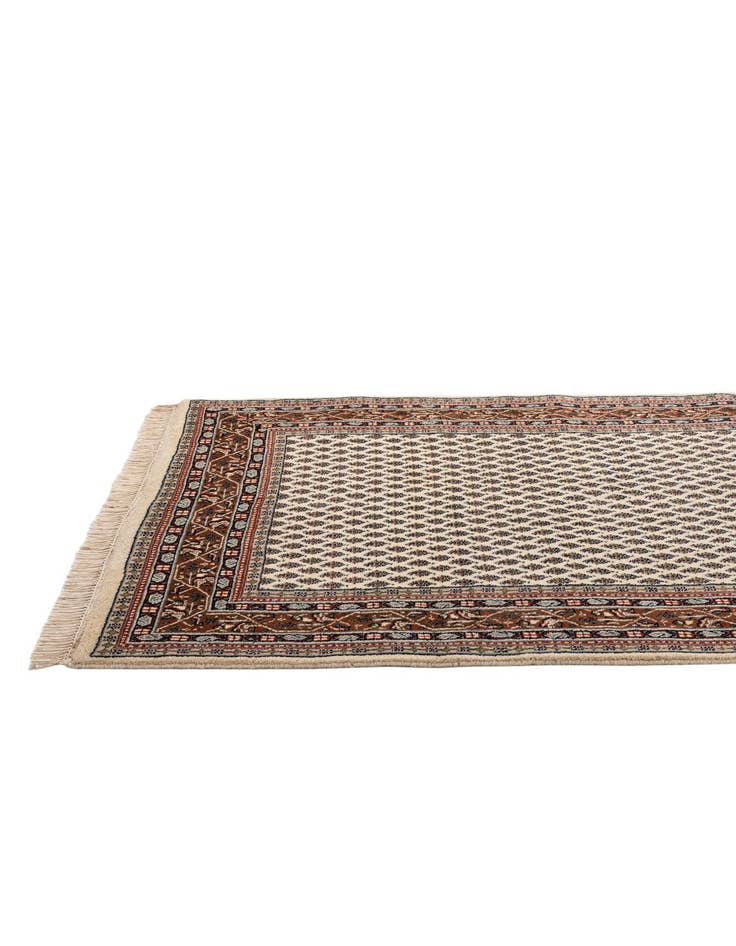 Detail image of  4' x 5' 10  Hand Knotted Mir Wool Rug