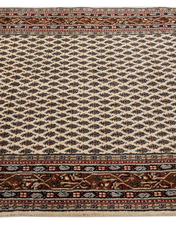 Detail image of  4' x 5' 10  Hand Knotted Mir Wool Rug