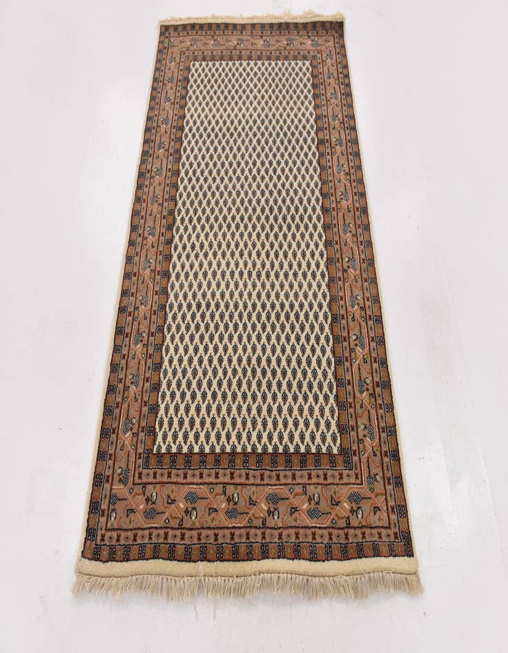 Detail image of  4' x 6'  Hand Knotted Mir Wool Rug