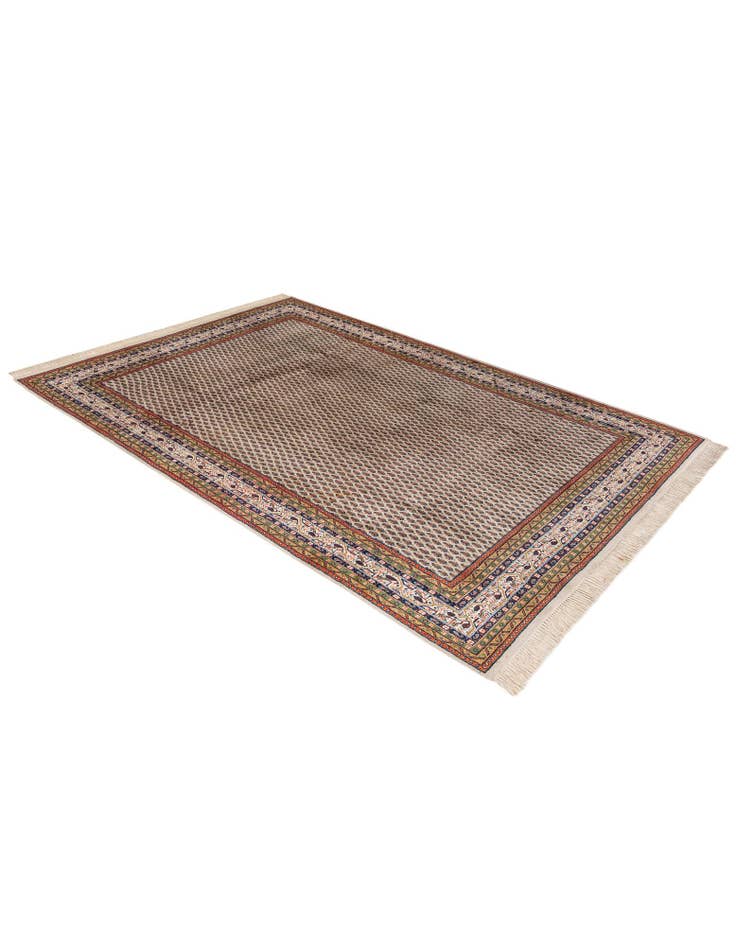 Detail image of  6' 8 x 9' 9  Hand Knotted Mir Wool Rug