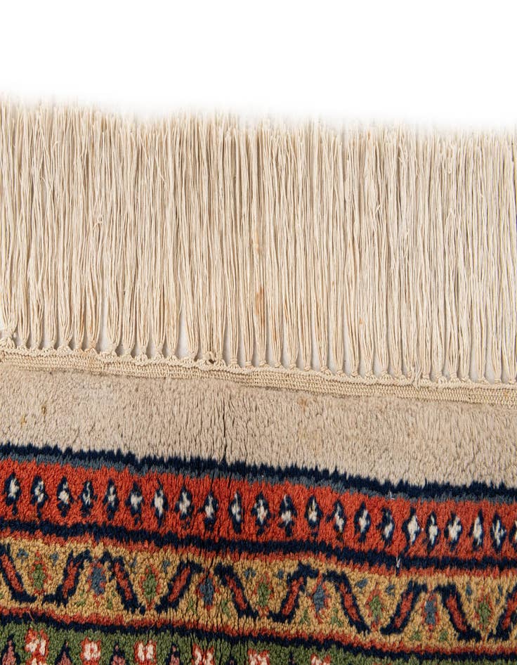 Detail image of  6' 8 x 9' 9  Hand Knotted Mir Wool Rug