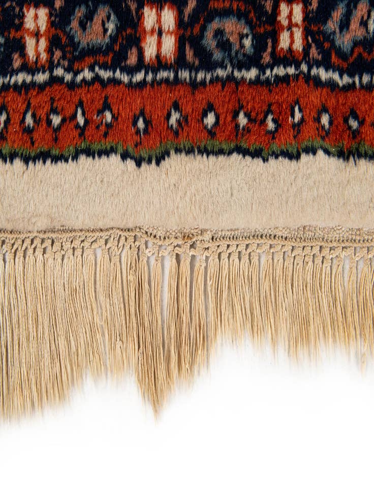 Detail image of  4' 2 x 6' 6  Hand Knotted Mir Wool Rug