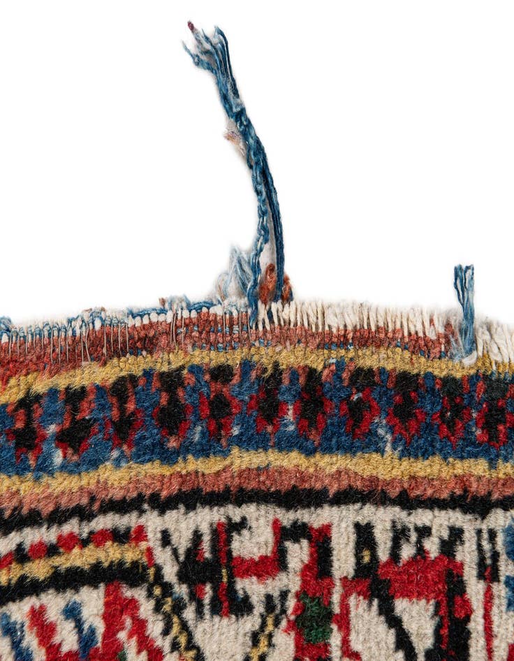 Detail image of  2' 7 x 4' 3  Hand Knotted Mir Wool Rug