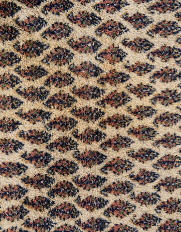 Detail image of  8' 8 x 11' 6  Hand Knotted Mir Wool Rug