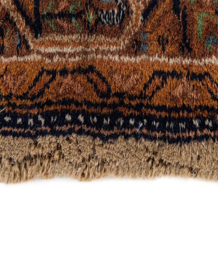 Detail image of  2' 11 x 5' 3  Hand Knotted Mir Wool Rug