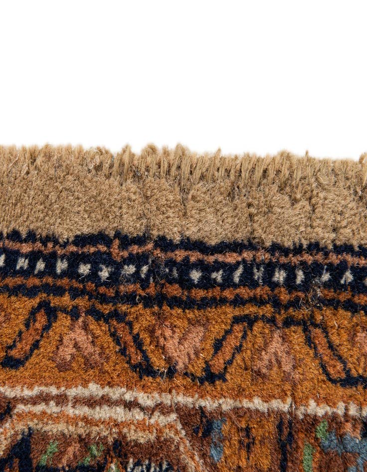 Detail image of  2' 11 x 5' 3  Hand Knotted Mir Wool Rug