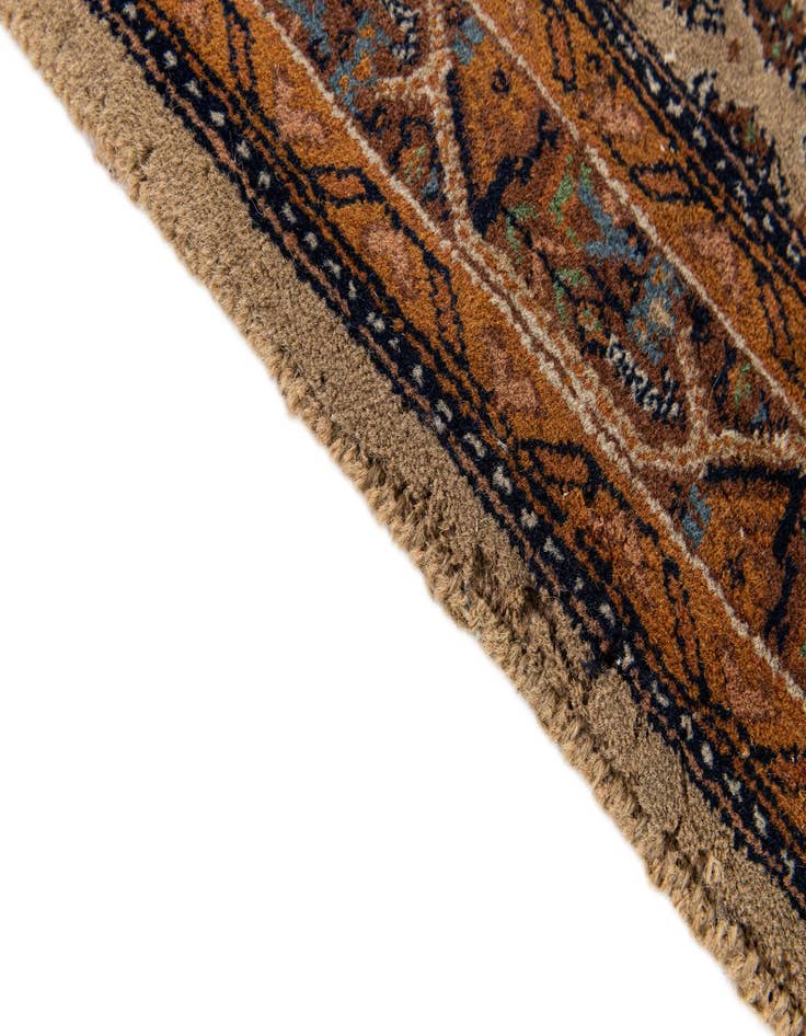 Detail image of  2' 11 x 5' 3  Hand Knotted Mir Wool Rug