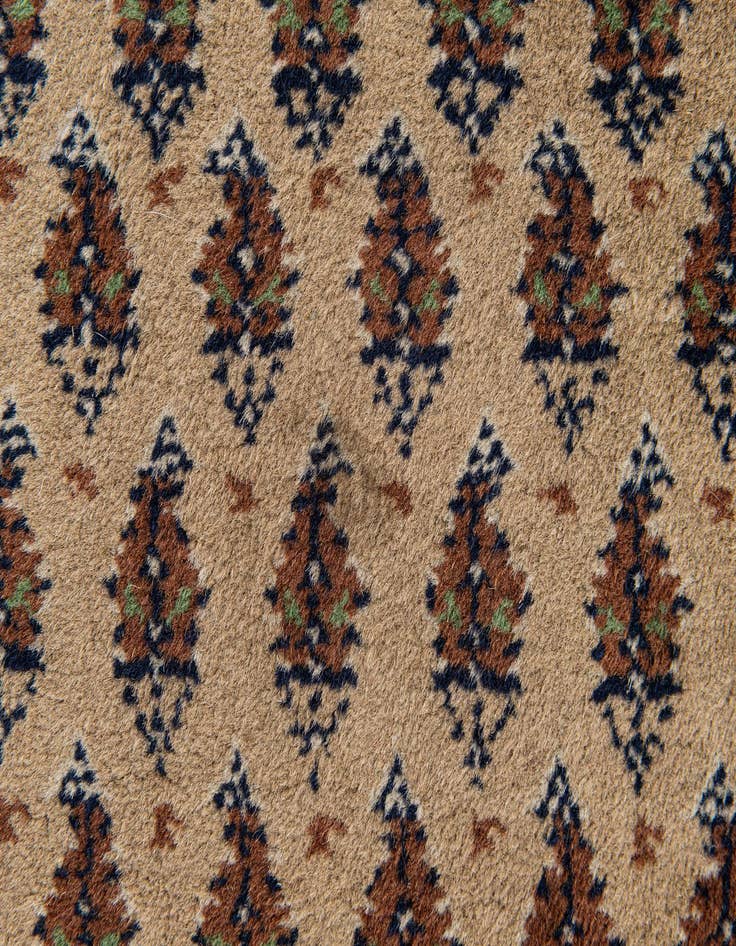 Detail image of  2' 11 x 5' 3  Hand Knotted Mir Wool Rug