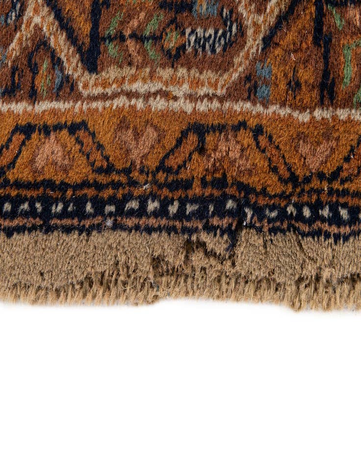 Detail image of  2' 11 x 5' 3  Hand Knotted Mir Wool Rug