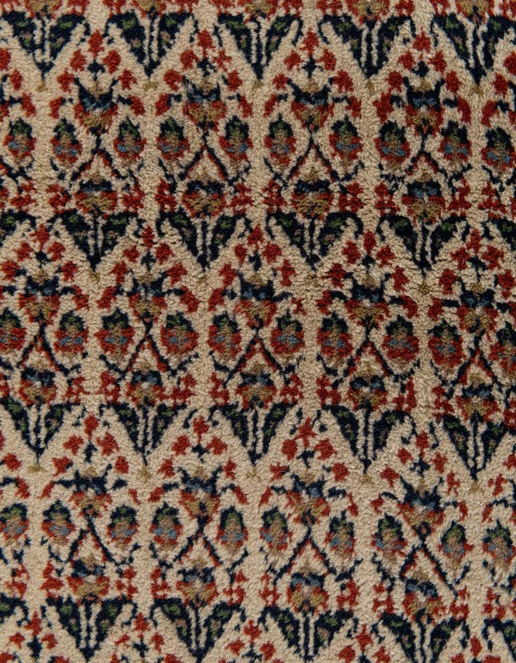 Detail image of  3' 1 x 5' 4  Hand Knotted Mir Wool Rug